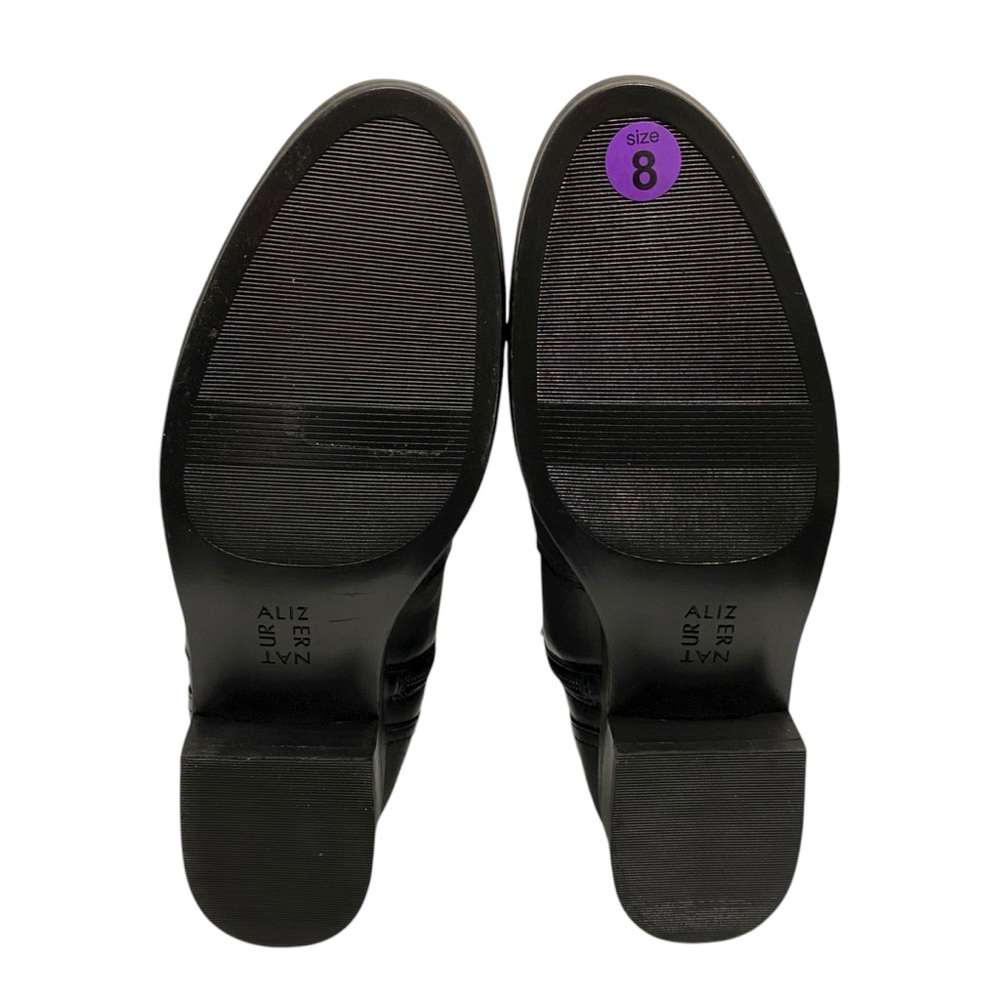 Naturalizer Solid Black Leather Boots - image 5